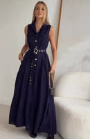 Vestido Longo Rebecca - Alfaiataria