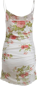 Vestido Floral Alça Fina Mollye - Estilo Romântico e Feminino