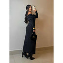 Vestido Canelado Helena