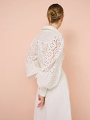 Vestido Lara Armont em marfim