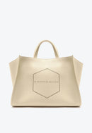 Bolsa Tote Off-white Couro Legítimo