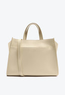 Bolsa Tote Off-white Couro Legítimo