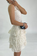 VESTIDO CROCHET CUELLO V