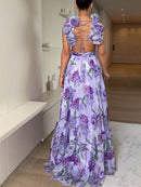 Vestido Camille Cross Floral