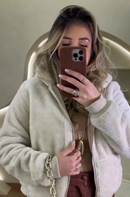 Jaqueta Pelinhos Dupla face