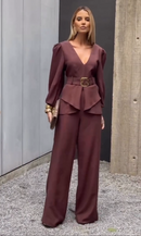 Macacão Elegance Vinho