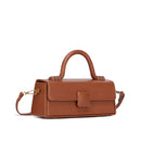 Bolsa Estruturada com Alça de Mão e Fecho Clássico