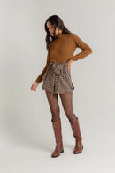 Suéter Tricot Gola Canelada Valônia Véras