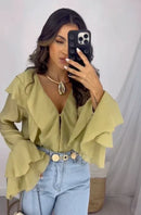 Conjunto Suzan - Calça e Blusa