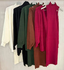 Conjunto Modal Vestido e Cardigan Valy