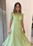 Vestido Aurélie Verde Pistache