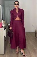 Conjunto Linho Marsala Elegance